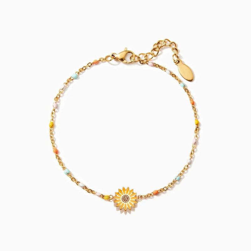 DAUGHTER OR GRANDDAUGHTER SUNFLOWER BRACELET - LV0065