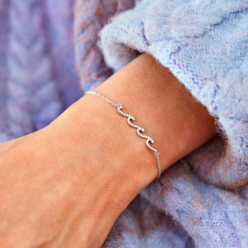 To My Bestie - I'd Be So Lost Without You Triple Wave Bracelet - Friendship Bracelet - LV0208